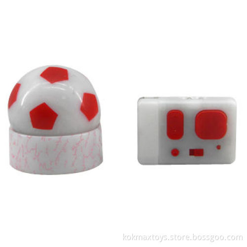 Radio-controlled football-shaped module, left and right running